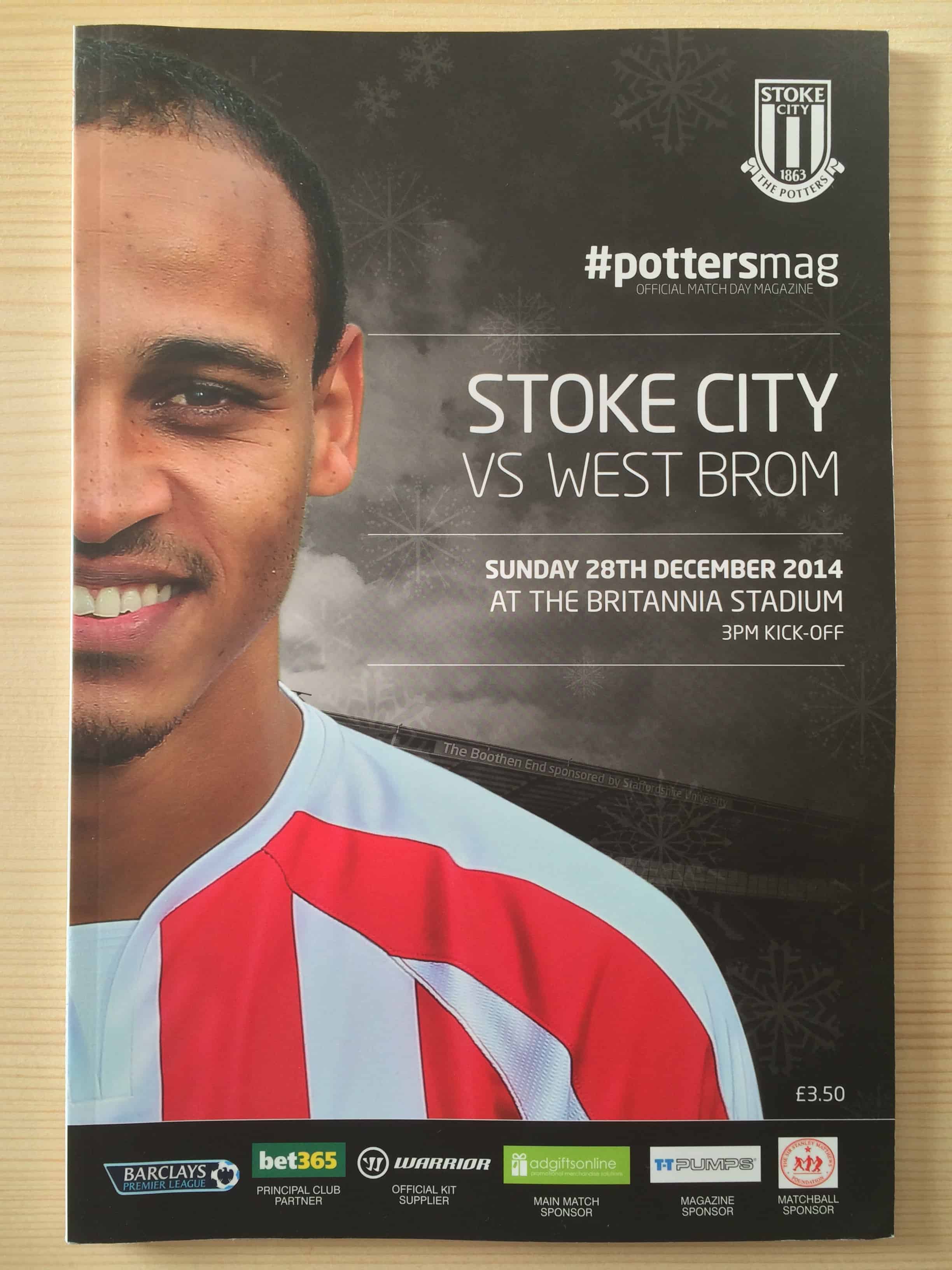 Stoke City FC v West Bromwich Albion FC 